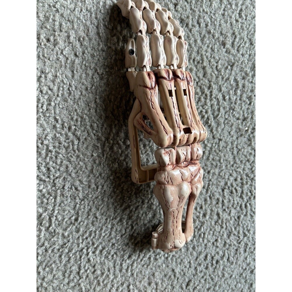 ZIMA 1994 Skeleton Hand Halloween Grabber Costume Accessory, Works!